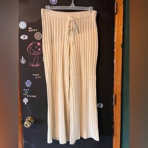 knitted (sweat) pants